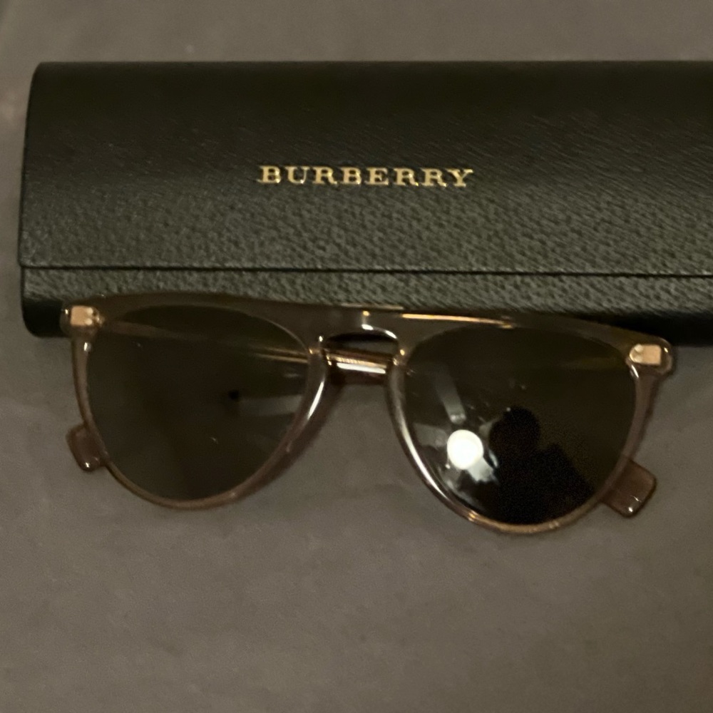 Burberry Havana Glasses. Dark Gradient Lenses